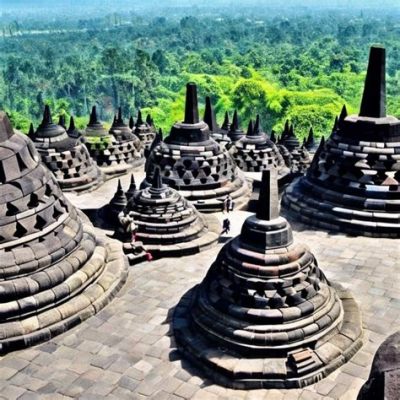 A Calma Inquietadora do Borobudur! Uma Jornada Espiritual Através de Milhares de Alívios Detalhados e Inscrições Misteriosas